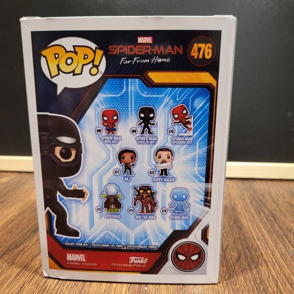 Marvel Spider-Man Far From Home Spider-Man (Stealth Suit, Goggles Up) Excl Pop - Picture 3 of 11